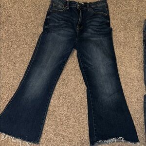Risen Blue Flare Jeans